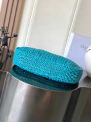Uubags Celine Large Hobo Panier In Cobalt Raffia 53x34x11cm - 6