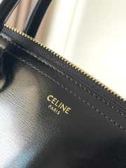 Uubags Celine Mini Honorine Bag In Black Shiny Calfskin 16x12x8cm  - 2