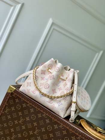Uubags Louis Vuitton M15114 Bella Bag Dream Cream Color 19x22x14cm