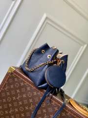 Uubags Louis Vuitton M14315 Bella Bag Navy Blue 19x22x14cm  - 6