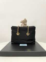 Uubags Prada Chain Quilted Shoulder Bag Nylon 25x21x5cm  - 4