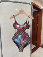 Uubags Louis Vuitton swimsuit brown - 1