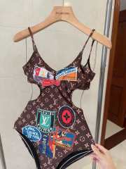 Uubags Louis Vuitton swimsuit brown - 6