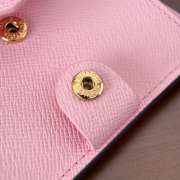 Uubags Louis Vuitton M14718 Charms Wallet Monogram Cotton Candy 9x10x2.5cm - 3