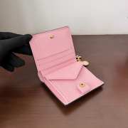 Uubags Louis Vuitton M14718 Charms Wallet Monogram Cotton Candy 9x10x2.5cm - 2