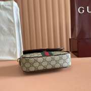 Uubags Gucci Ophidia small top handle bag rosso ancora red 20x16x5cm - 4