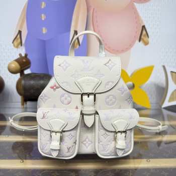 Uubags Louis Vuitton M15113 Backup Backpack Dream Cream Color 20x22x14cm