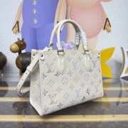 Uubags Louis Vuitton M25770 OnTheGo PM Bag Dream Cream Color 25x19x11.5cm - 4
