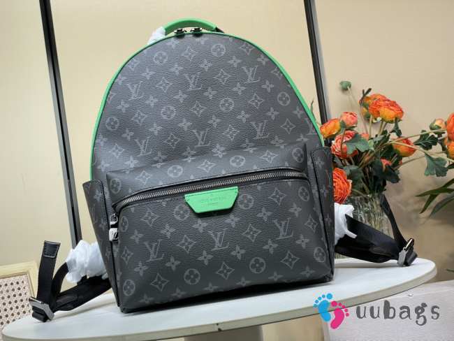 Uubags Louis Vuitton M25887 Discovery Backpack PM Bamboo Green 29x38x20cm - 1