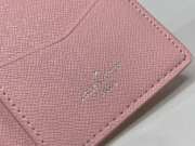 Uubags Louis Vuitton M14112 Pocket Organizer Wallet In Pink 7.5x11.1x1cm - 2