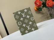 Uubags Louis Vuitton M64502 Passport Cover In Khaki 10x14x2.5cm - 1