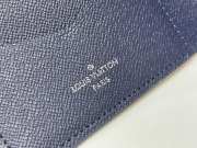 Uubags Louis Vuitton M64502 Passport Cover In Navy Blue 10x14x2.5cm - 2