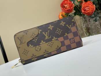 Uubags Louis Vuitton M26021 Zippy Wallet Brown 21x10x2.5cm