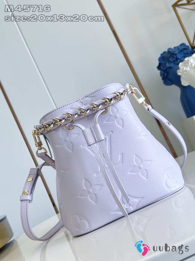 Uubags Louis Vuitton M25675 NeoNoe BB Bag Misty Lilac 20x20x13cm - 1