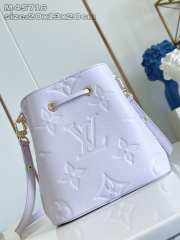 Uubags Louis Vuitton M25675 NeoNoe BB Bag Misty Lilac 20x20x13cm - 5