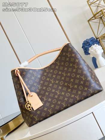 Uubags Louis Vuitton M25877 Again monogram pattern bag 53x30x15.5cm