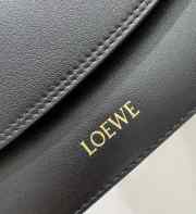 Uubags Loewe medium Ola bag in black smooth calfskin 26x18x13cm - 4
