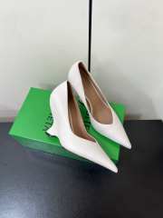 Uubags Bottega Veneta Punta Pumps In White 10cm - 4