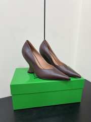 Uubags Bottega Veneta Punta Pumps In Dark Brown 10cm - 1