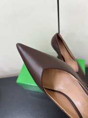 Uubags Bottega Veneta Punta Pumps In Dark Brown 10cm - 6