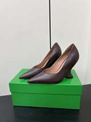 Uubags Bottega Veneta Punta Pumps In Dark Brown 10cm - 3