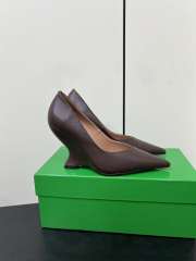 Uubags Bottega Veneta Punta Pumps In Dark Brown 10cm - 4