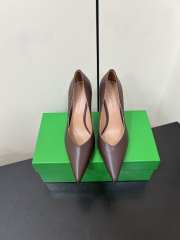 Uubags Bottega Veneta Punta Pumps In Dark Brown 10cm - 2