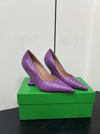 Uubags Bottega Veneta Punta Pumps In Purple 10cm