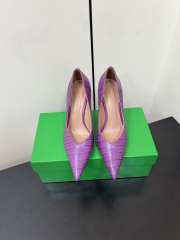 Uubags Bottega Veneta Punta Pumps In Purple 10cm - 6