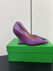 Uubags Bottega Veneta Punta Pumps In Purple 10cm - 4