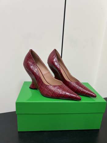 Uubags Bottega Veneta Punta Pumps In Red 10cm