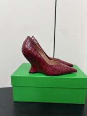 Uubags Bottega Veneta Punta Pumps In Red 10cm - 4
