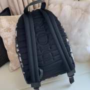 Uubags Dior Kids Rider Backpack Beige and Blue Maxi Dior Oblique Jacquard 30x42x15cm - 5