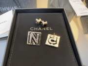 Uubags Chanel Crystal CC No 5 Drop Earrings Gold - 6