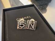 Uubags Chanel Crystal CC No 5 Drop Earrings Gold - 5