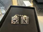 Uubags Chanel Crystal CC No 5 Drop Earrings Gold - 2