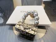 Uubags Chanel Matelasse Gold Plated Pin Brooch  - 5