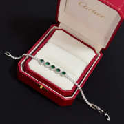 Uubags Cartier White Gold Diamond Bracelet  - 4