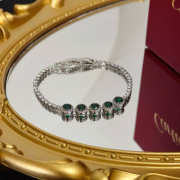 Uubags Cartier White Gold Diamond Bracelet  - 3