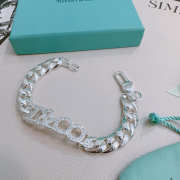 Uubags Tiffany & Co Silver Diamond Bracelet  - 6