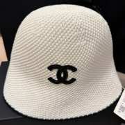 Uubags Chanel bucket hat 25C in white - 5