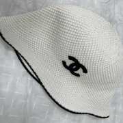 Uubags Chanel bucket hat 25C in white - 4