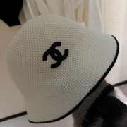 Uubags Chanel bucket hat 25C in white - 3