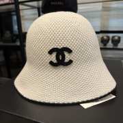 Uubags Chanel bucket hat 25C in white - 2