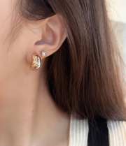 Uubags Cartier Trinity cushion earrings - 6