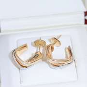 Uubags Cartier Trinity cushion earrings - 2