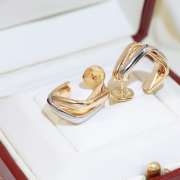 Uubags Cartier Trinity cushion earrings - 3