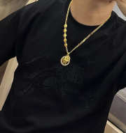 Uubags Versace men's Medusa necklace all taxes and duties included light gold - 6