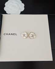 Uubags Chanel Stud Earrings Metal, Resin & Diamonds - 4