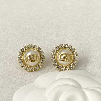 Uubags Valentino Garavani VLogo Signature pearl earrings